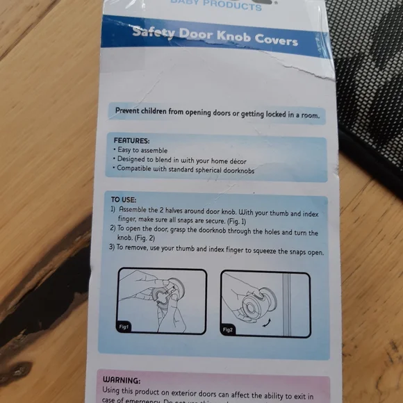 4 pack child safety knob covers - Picture 2 of 4